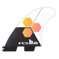 Quillas Surf FCS II Channel Islands PC Tri Fins Negras Blancas L